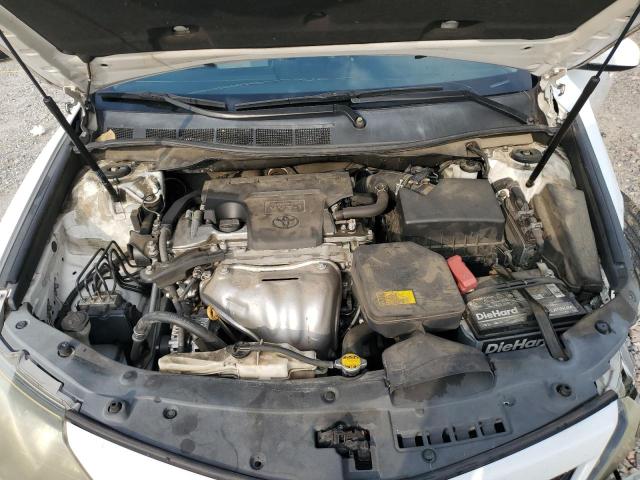 4T1BF1FKXCU530877 - 2012 TOYOTA CAMRY BASE Weiß Foto 11