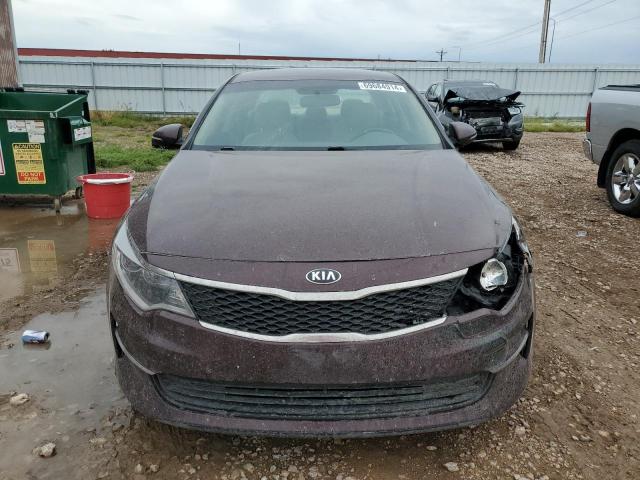 5XXGT4L13GG061661 - 2016 KIA OPTIMA LX RED photo 5