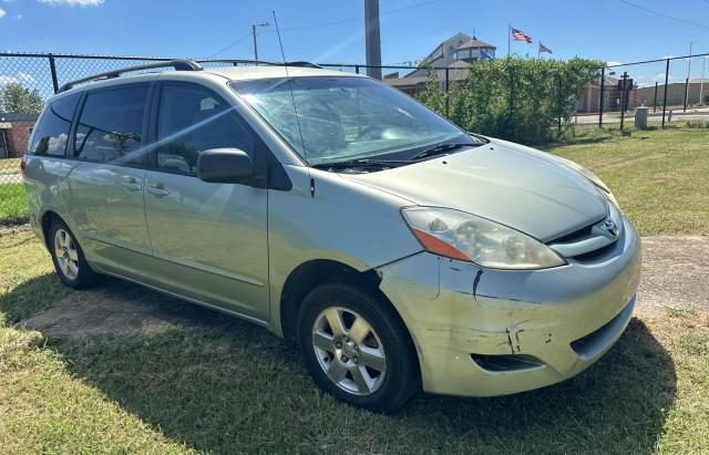 5TDZA23CX6S418268 - 2006 TOYOTA SIENNA CE GREEN photo 1