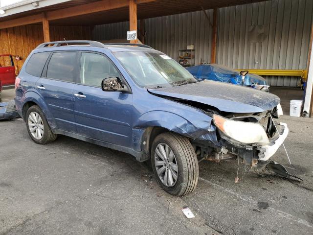 JF2SHBEC0CH458290 - 2012 SUBARU FORESTER LIMITED 蓝色 照片 4
