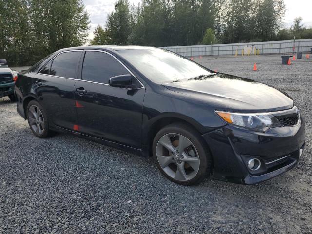 4T1BK1FK0CU011249 - 2012 TOYOTA CAMRY SE BLACK photo 4
