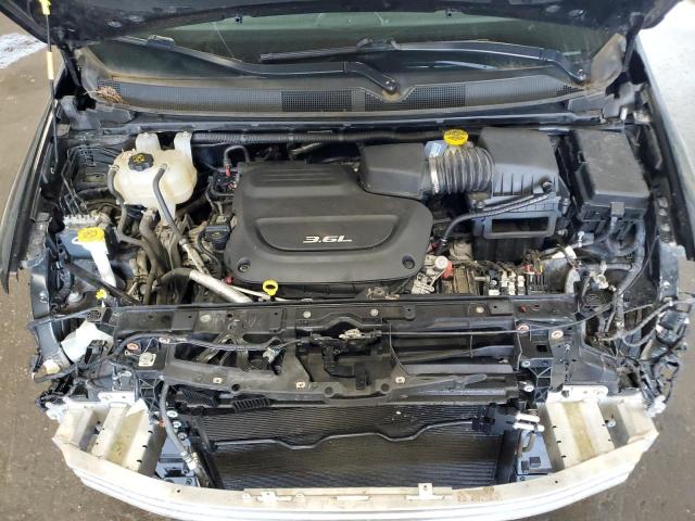 2C4RC1BG8HR785254 - 2017 CHRYSLER PACIFICA TOURING L BLACK photo 12