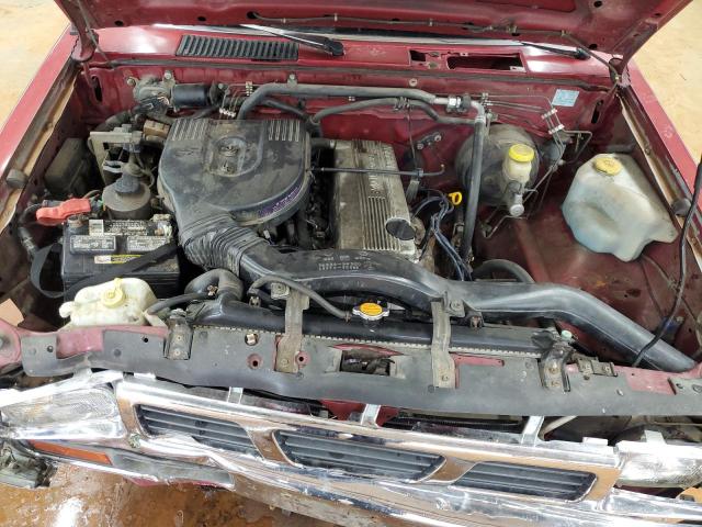 1N6SD11S1VC423014 - 1997 NISSAN TRUCK BASE RED photo 11