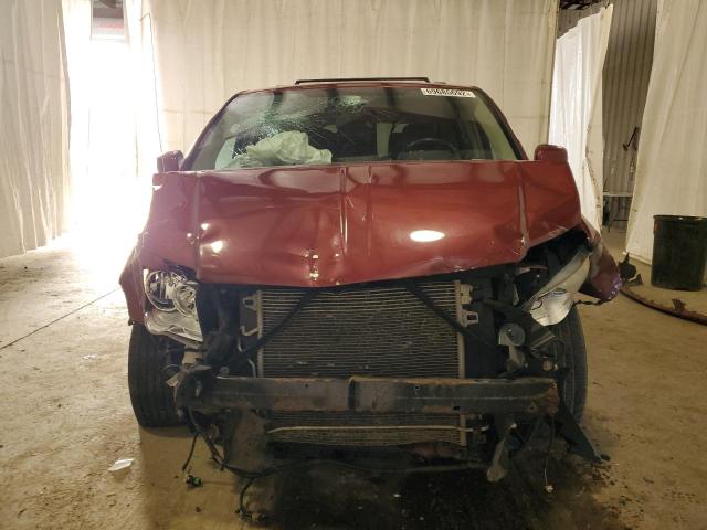 2C4RC1BG4CR343970 - 2012 CHRYSLER TOWN & COU TOURING 栗色 照片 5