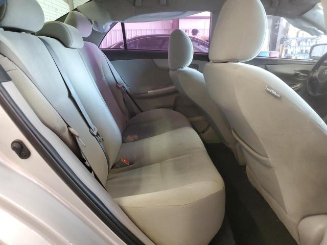 5YFBU4EE7DP126117 - 2013 TOYOTA COROLLA BASE SILVER photo 10