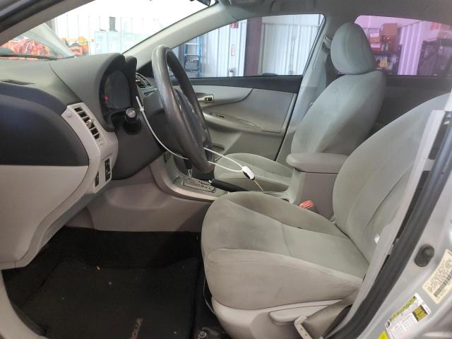 5YFBU4EE7DP126117 - 2013 TOYOTA COROLLA BASE SILVER photo 7