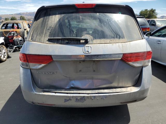 5FNRL5H60GB063275 - 2016 HONDA ODYSSEY EXL GRAY photo 6