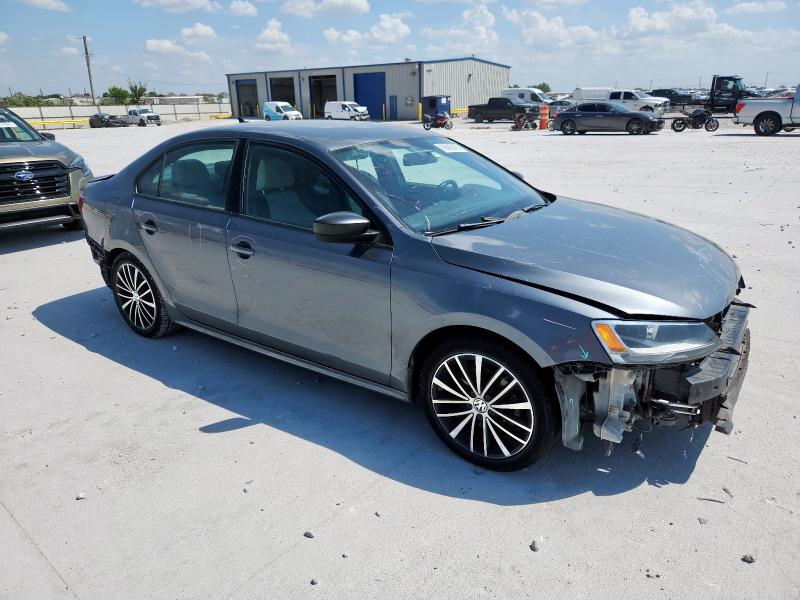 3VWD17AJ0GM228132 - 2016 VOLKSWAGEN JETTA SPORT ნაცრისფერი ფოტო 4