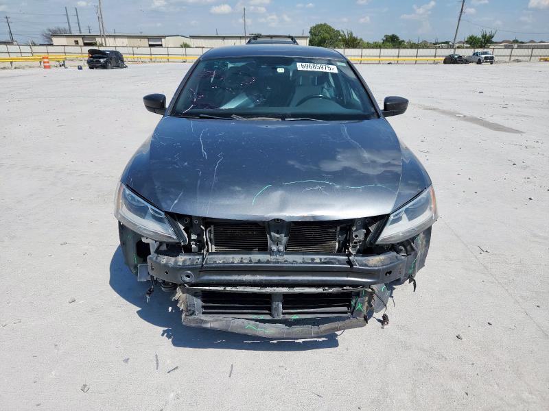 3VWD17AJ0GM228132 - 2016 VOLKSWAGEN JETTA SPORT ნაცრისფერი ფოტო 5