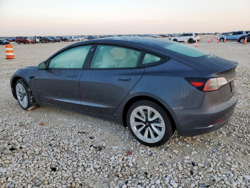 5YJ3E1EA4PF674430 - 2023 TESLA MODEL 3 灰色 照片 2