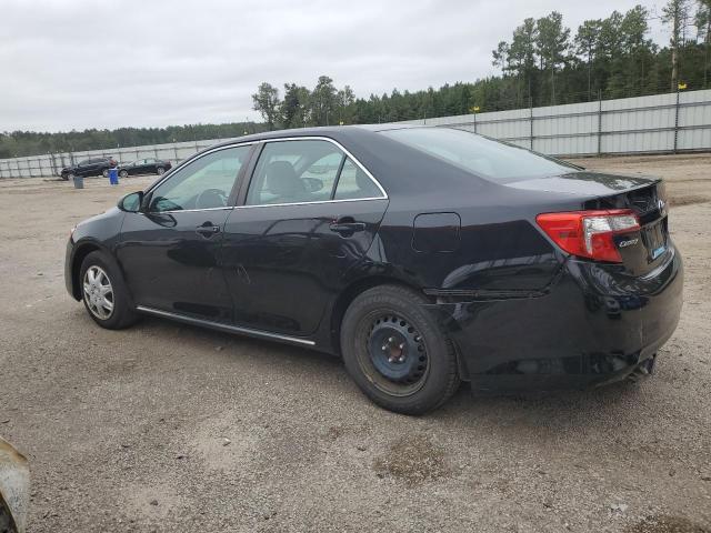 4T4BF1FKXDR276711 - 2013 TOYOTA CAMRY L BLACK photo 2