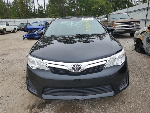 4T4BF1FKXDR276711 - 2013 TOYOTA CAMRY L BLACK photo 5