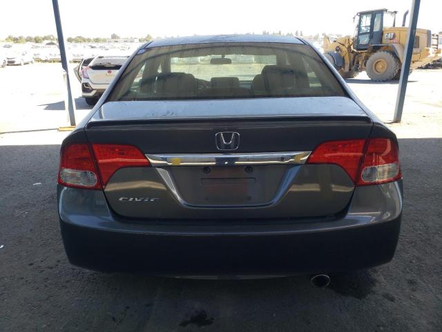 2HGFA1F65AH516796 - 2010 HONDA CIVIC LX-S GRAY photo 6