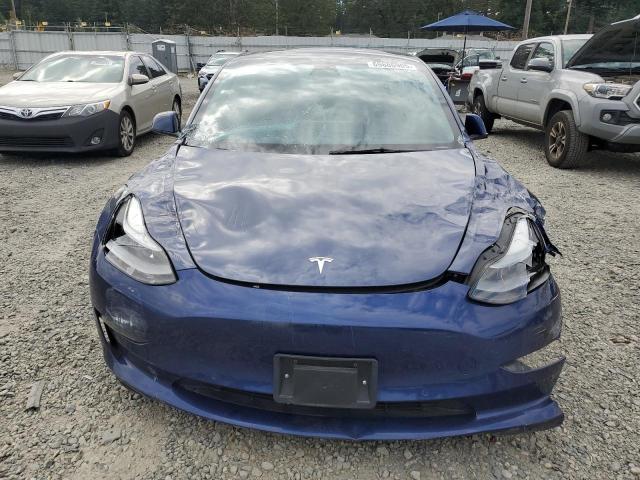 5YJ3E1EA2NF191497 - 2022 TESLA MODEL 3 Niebieski zdjęcie 5