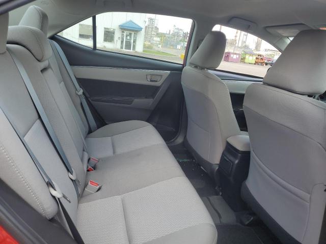 2T1BURHE2FC240733 - 2015 TOYOTA COROLLA L RED photo 10