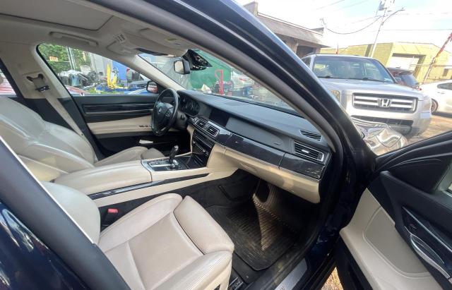 WBAKC8C52ACY68181 - 2010 BMW 750 LI XDRIVE BLUE photo 5