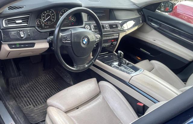 WBAKC8C52ACY68181 - 2010 BMW 750 LI XDRIVE BLUE photo 9