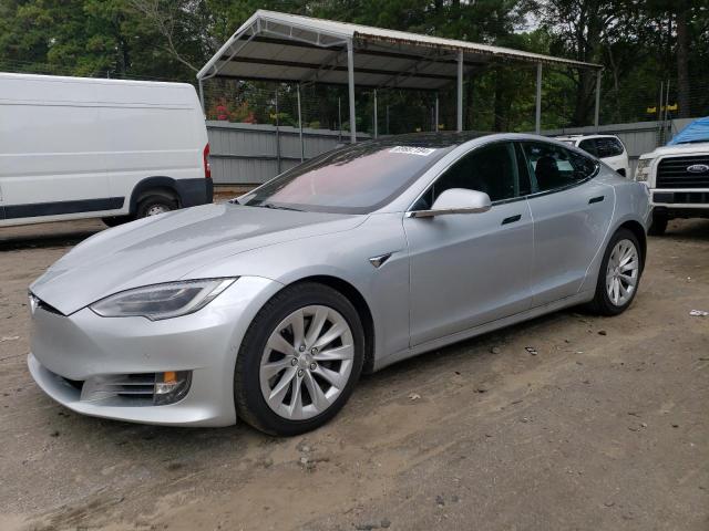 5YJSA1E24HF192381 - 2017 TESLA MODEL S Gümüş foto 1