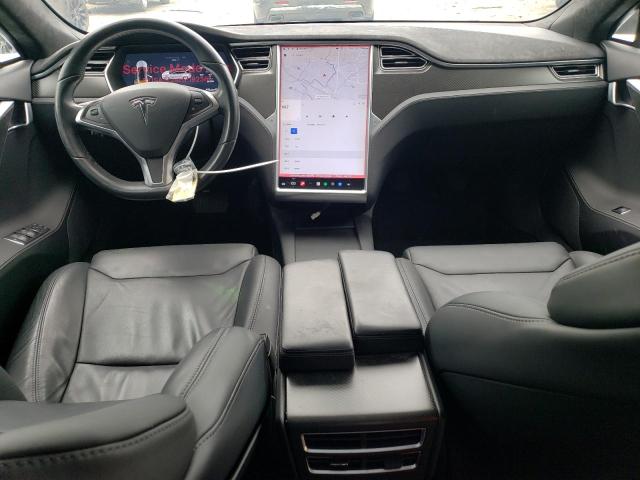 5YJSA1E24HF192381 - 2017 TESLA MODEL S Gümüş foto 8