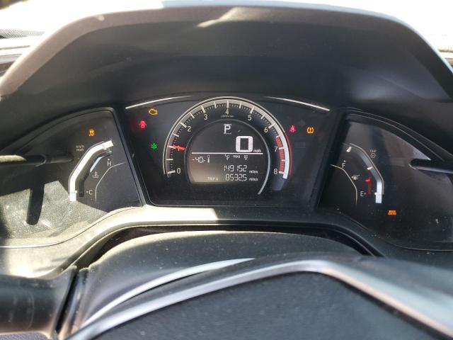 SHHFK7H40HU414492 - 2017 HONDA CIVIC SPORT თეთრი ფოტო 9