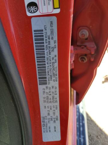 1C6SRFFT2KN747728 - 2019 RAM 1500 BIG HORN/LONE STAR RED photo 12