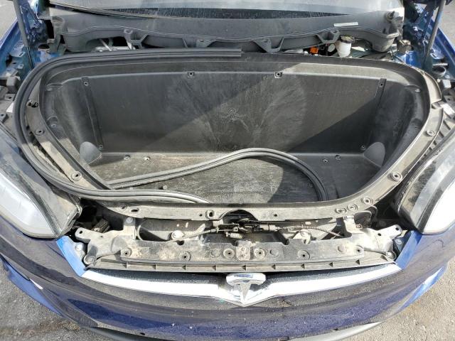 5YJXCAE22KF213610 - 2019 TESLA MODEL X BLUE photo 11