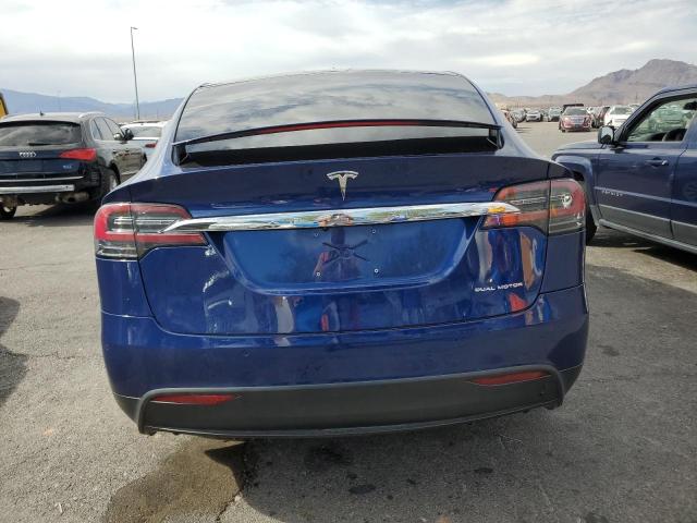 5YJXCAE22KF213610 - 2019 TESLA MODEL X BLUE photo 6
