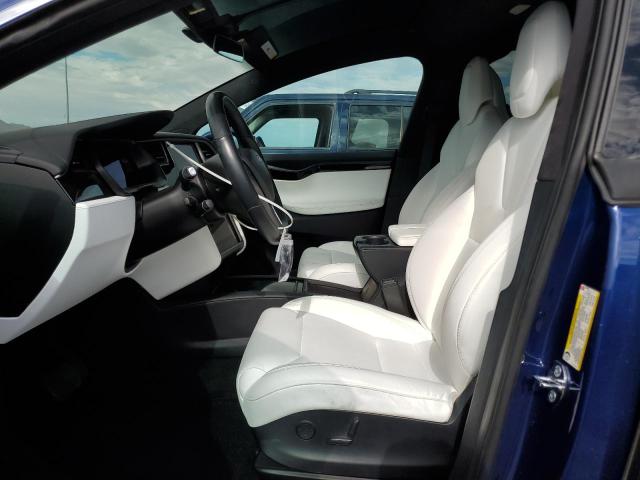 5YJXCAE22KF213610 - 2019 TESLA MODEL X BLUE photo 7