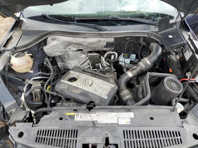 WVGAV7AXXFW548230 - 2015 VOLKSWAGEN TIGUAN S BLUE photo 11