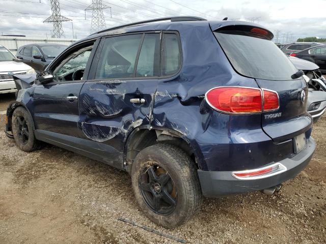 WVGAV7AXXFW548230 - 2015 VOLKSWAGEN TIGUAN S BLUE photo 2
