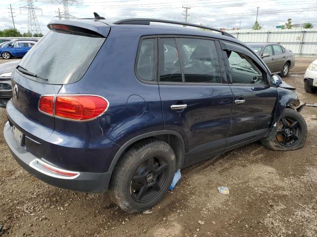 WVGAV7AXXFW548230 - 2015 VOLKSWAGEN TIGUAN S BLUE photo 3