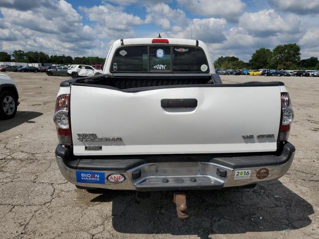 5TFUU4ENXFX145662 - 2015 TOYOTA TACOMA ACCESS CAB თეთრი ფოტო 6