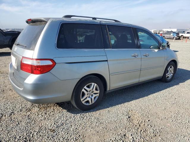 5FNRL38767B140227 - 2007 HONDA ODYSSEY EXL მწვანე ფოტო 3