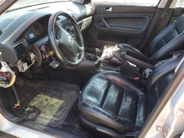 WVWAC63B31P008825 - 2001 VOLKSWAGEN PASSAT GLS SILVER photo 7