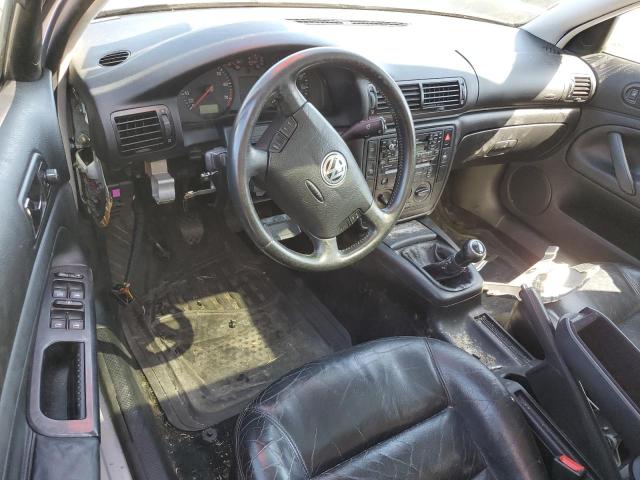 WVWAC63B31P008825 - 2001 VOLKSWAGEN PASSAT GLS SILVER photo 8