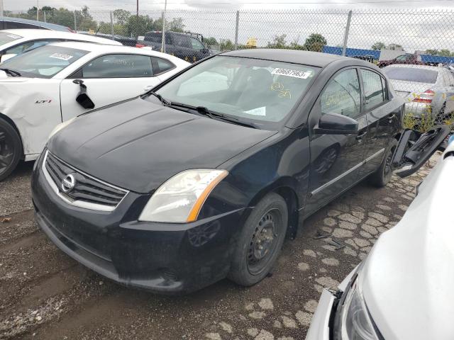 3N1AB6AP6CL734276 - 2012 NISSAN SENTRA 2.0 BLACK photo 1