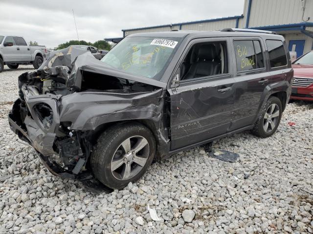 1C4NJRFB3GD581755 - 2016 JEEP PATRIOT LATITUDE GRAY photo 1