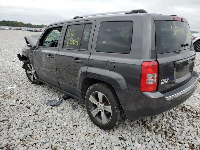 1C4NJRFB3GD581755 - 2016 JEEP PATRIOT LATITUDE GRAY photo 2