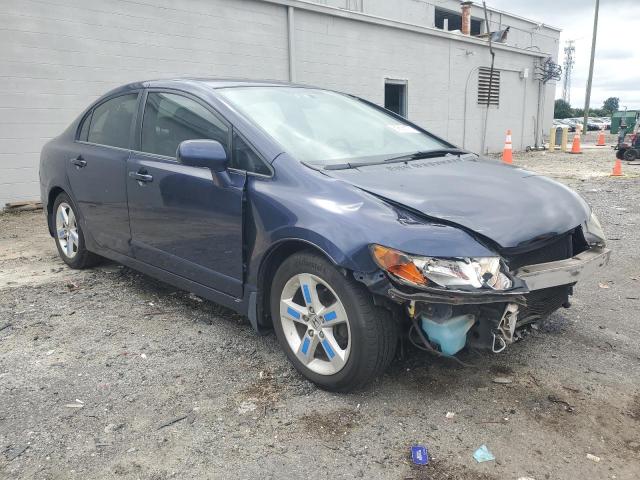 1HGFA16887L114669 - 2007 HONDA CIVIC EX BLUE photo 4