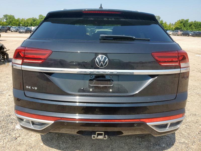 1V2YE2CA4LC225382 - 2020 VOLKSWAGEN ATLAS CROS SE BLACK photo 6