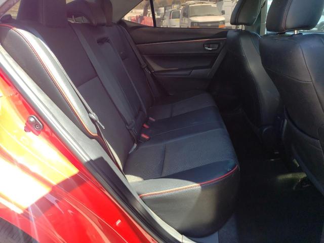 2T1BURHE9GC561623 - 2016 TOYOTA COROLLA L წითელი ფოტო 10