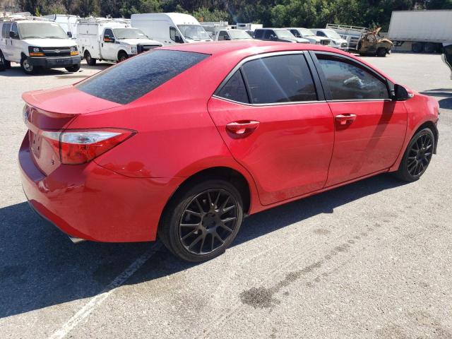 2T1BURHE9GC561623 - 2016 TOYOTA COROLLA L წითელი ფოტო 3