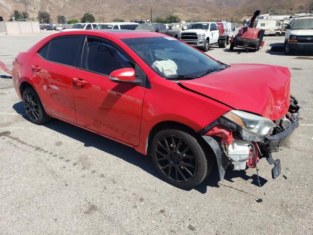 2T1BURHE9GC561623 - 2016 TOYOTA COROLLA L წითელი ფოტო 4