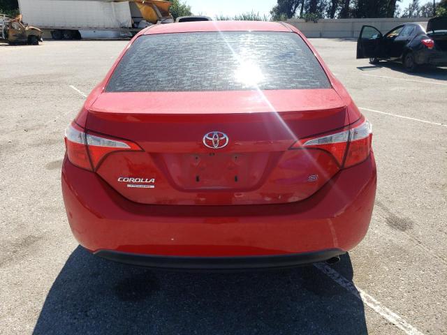 2T1BURHE9GC561623 - 2016 TOYOTA COROLLA L წითელი ფოტო 6
