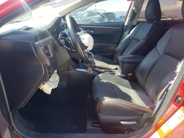 2T1BURHE9GC561623 - 2016 TOYOTA COROLLA L წითელი ფოტო 7