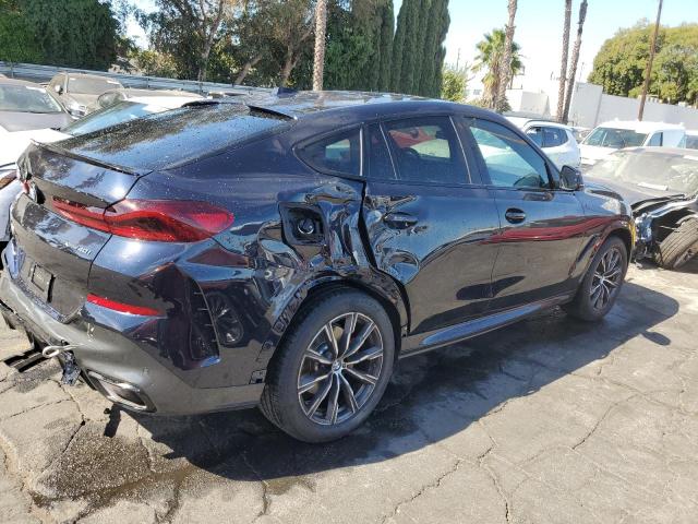 5UX33EX02S9Z70551 - 2025 BMW X6 XDRIVE40I BLUE photo 3