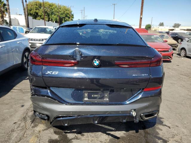 5UX33EX02S9Z70551 - 2025 BMW X6 XDRIVE40I BLUE photo 6