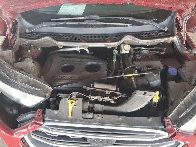 MAJ6P1UL2JC249129 - 2018 FORD ECOSPORT SE Қызыл фото 11