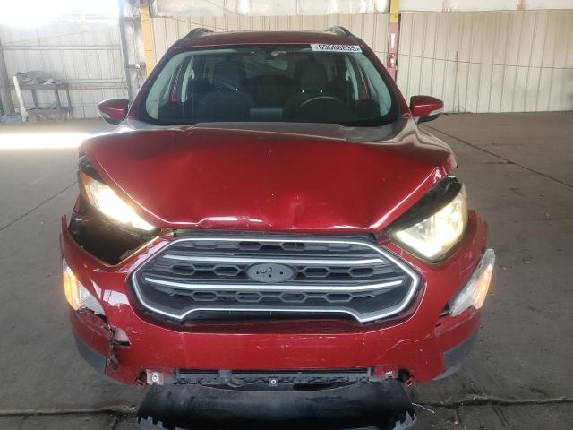 MAJ6P1UL2JC249129 - 2018 FORD ECOSPORT SE Қызыл фото 5