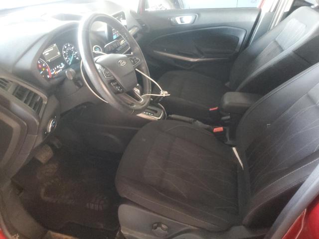 MAJ6P1UL2JC249129 - 2018 FORD ECOSPORT SE Қызыл фото 7